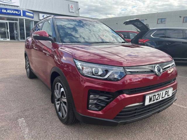 SsangYong Tivoli 1.5P Ultimate Auto 5dr Hatchback Petrol RED