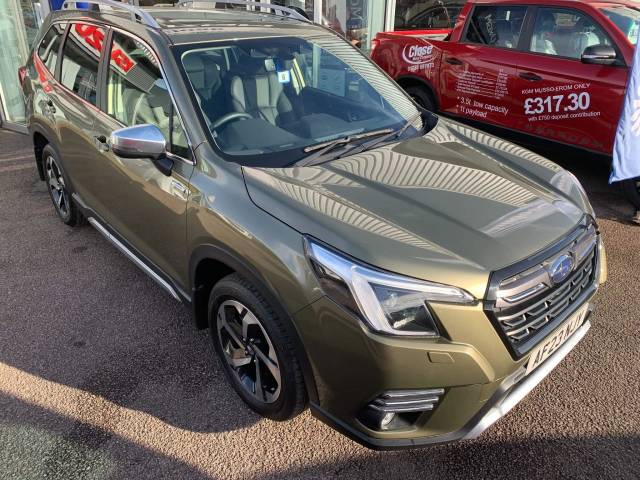 Subaru Forester 2.0i e-Boxer XE Premium 5dr Lineartronic Estate Petrol/Electric Hybrid GREEN