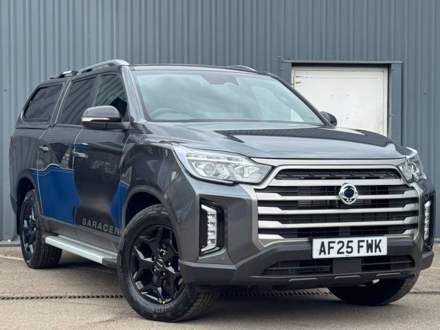 KGM Musso 2.2 Double Cab Pick Up Saracen Auto Pick Up Diesel GREY