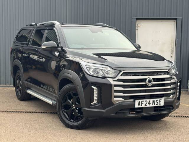 KGM Musso 2.2 Double Cab Pick Up Saracen Auto Pick Up Diesel BLACK