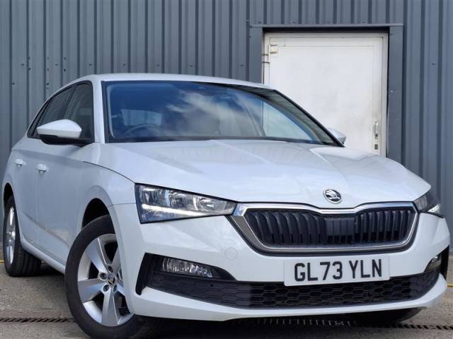 Skoda Scala 1.0 TSI 110 SE 5dr DSG Hatchback Petrol WHITE