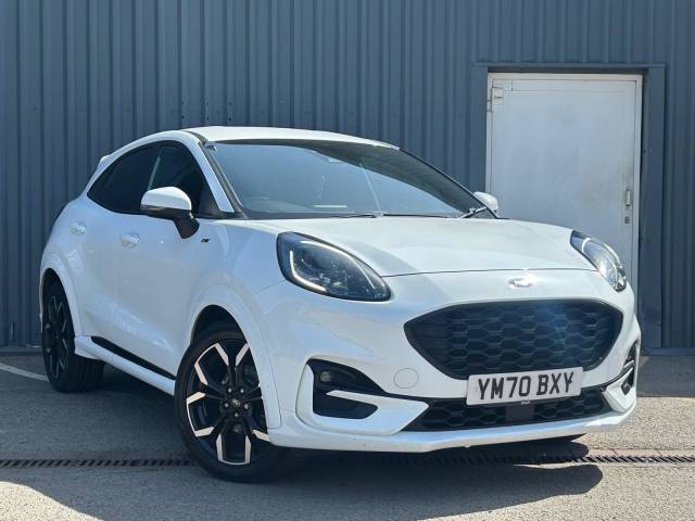 Ford Puma 1.0 EcoBoost Hybrid mHEV ST-Line X 5dr Hatchback Petrol WHITE