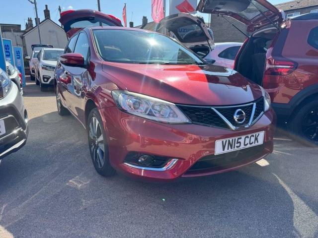 Nissan Pulsar 1.2 DiG-T N-Tec 5dr Hatchback Petrol RED