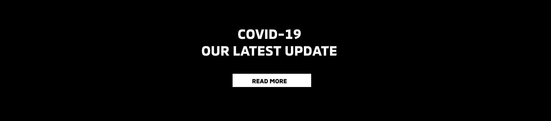 Important update about the COVID-19 situation