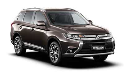 Mitsubishi Outlander - Available in Granite Brown