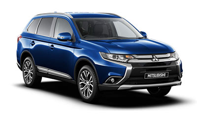 Mitsubishi Outlander - Available in Tanzanite Blue