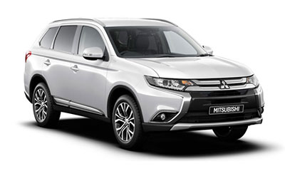 Mitsubishi Outlander - Available in White Pearl