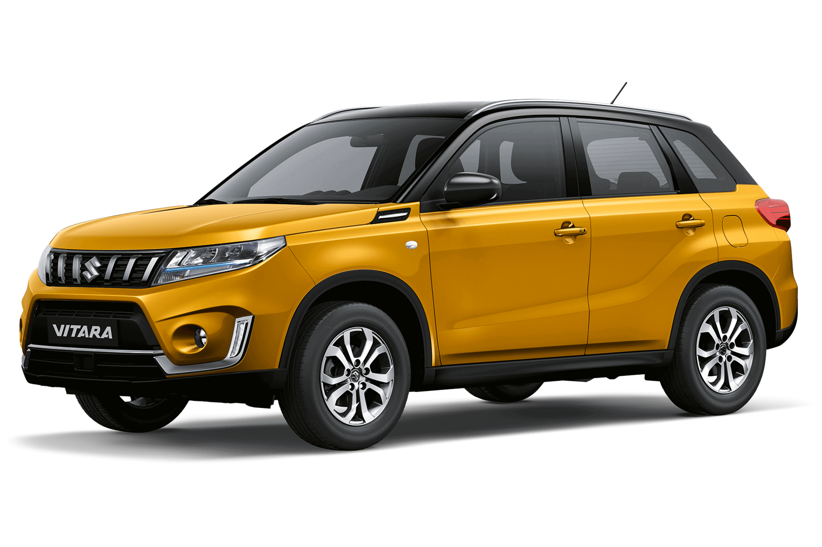 Suzuki Vitara - Available In Solar Yellow Pearl Metallic With Cosmic Black Pearl Metallic Roof
