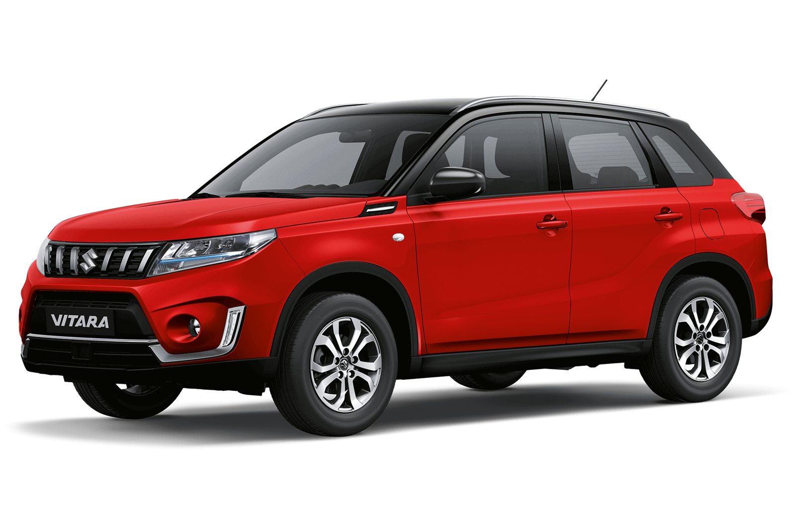 Suzuki Vitara - Available In Bright Red With Cosmic Black Pearl Metallic Roof